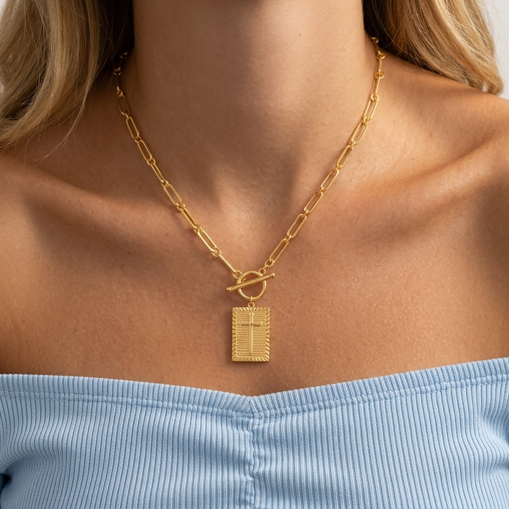 Grace Cross Necklace